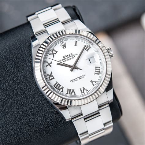 rolex datejust 41 roman numerals price|rolex datejust 41 value.